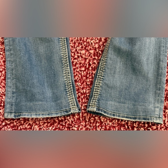 Rock Revival Blue Bootcut Jeans Classic Style - Picture 10 of 11